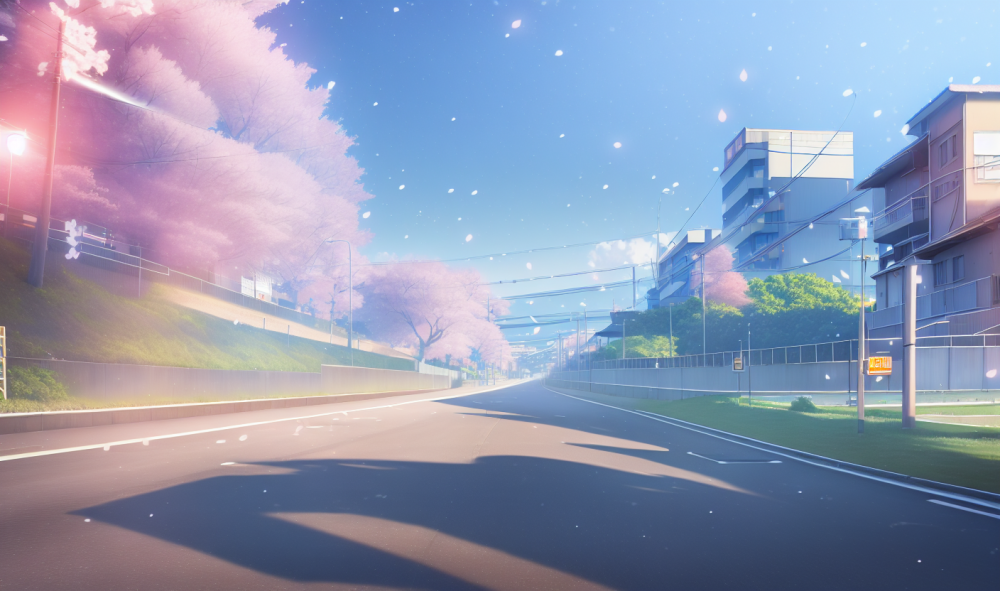 00036 2004150605 5 Centimeters Per Second,extremely detailed CG unity 8k wallpaper,motorway,street,e